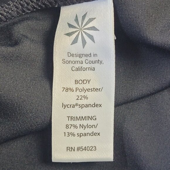 Athleta black 21” leggings workout yoga mesh size S - Picture 6 of 8